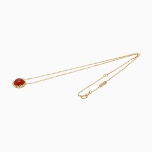 VAN CLEEF & ARPELS Perle Couleur K18PG Roségold Halskette