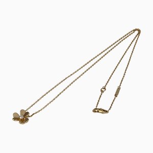 VAN CLEEF & ARPELS Mini Frivole K18YG Yellow Gold Necklace
