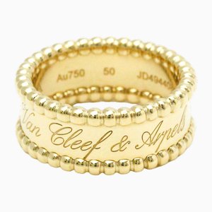 Perlee Signature Ring in Yellow Gold from Van Cleef & Arpels