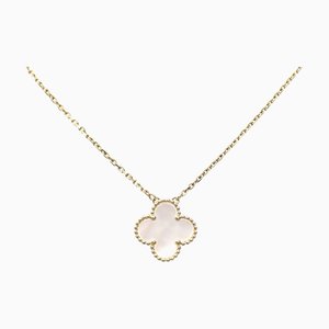 VAN CLEEF & ARPELS Alhambra Collier Femme Nacre K18YG 4.8g 750 Or jaune 18K VCAR5900 A6046684