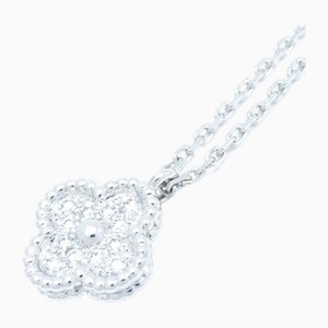 Collar Sweet Alhambra con diamantes de Van Cleef & Arpels