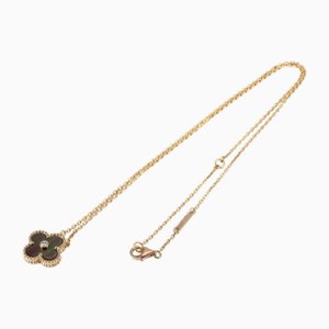 Collana Holiday Exclusive 2014 dell'Alhambra vintage in oro rosa di Van Cleef & Arpels