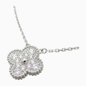 Alhambra Womens Necklace in White Gold from Van Cleef & Arpels