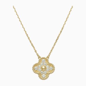 Vintage Alhambra Yellow Gold Necklace from Van Cleef & Arpels
