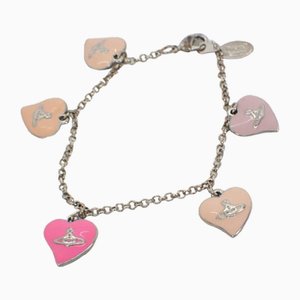 Bracelet Coeur en Émail de Vivienne Westwood