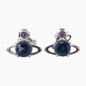 Reina Blue Earrings from Vivienne Westwood, Set of 2
