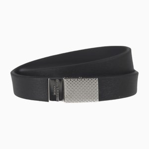 Leather & Metal Double Bracelet from Yves Saint Laurent