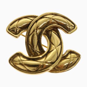 Brosche in Gold von Chanel