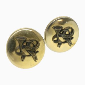 Earrings in Metal Gold from Hermes, Set of 2