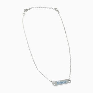 Collar de plata de Christian Dior