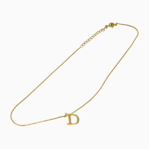 Collana in metallo dorato di Christian Dior