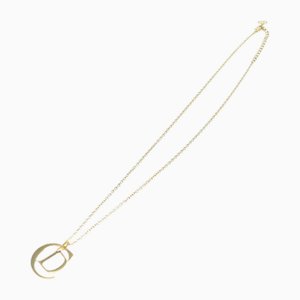 Collar de metal dorado de Christian Dior