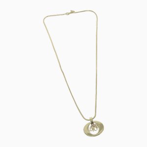 Collar de metal y oro de Christian Dior