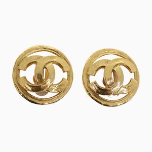 Coco Mark Earrings from Chanel, 1994, Set of 2