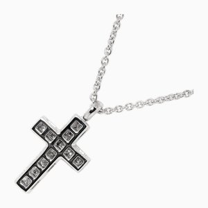 Collana con croce latina di Bulgari