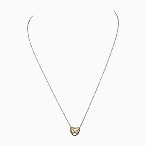 Herzförmige Halskette mit Kreuzkette von Tiffany & Co.