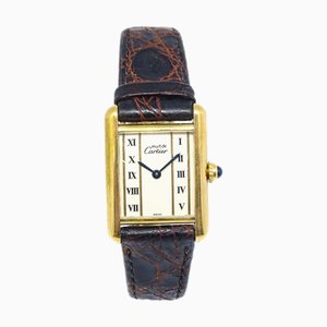 CARTIER Must Tank Vermeil Ref.137954 Uhr SV925 112197