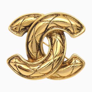 Quilted Cc Brooch from Chanel