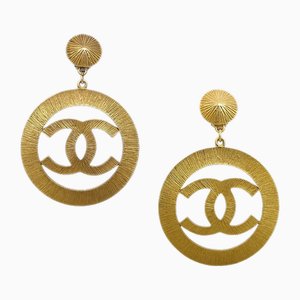 Cutout CC Earrings from Chanel, Set of 2