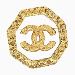 CHANEL 1993 Broche Or Clair 71353
