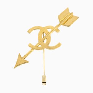 CHANEL 1993 CC Arrow Pin Brooch 83886