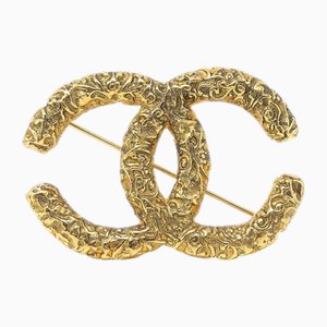 Large Florentine Cc Brooch from Chanel