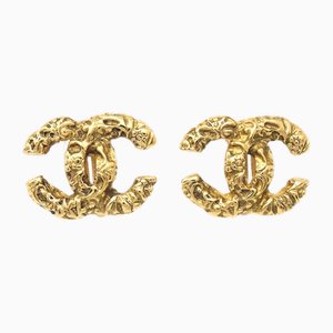 Boucles d'Oreilles Florentine CC de Chanel, Set de 2