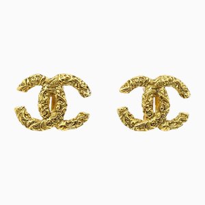 Boucles d'Oreilles Florentine CC de Chanel, Set de 2