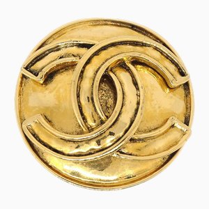 Brosche in Gold von Chanel