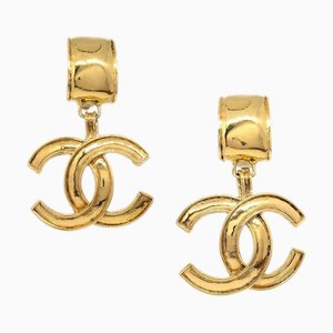 Chanel 1994 Cc Dangle Earrings Small 12098, Set of 2
