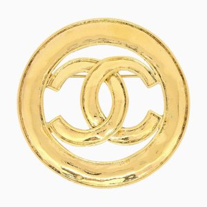 Broche CHANEL 1994 con recorte CC dorado 70607