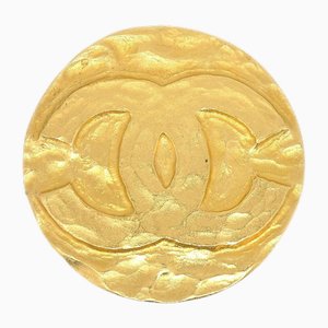 CMedallion Brosche in Gold von Chanel