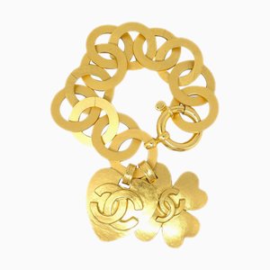 CHANEL 1995 Bracciale Cuore Trifoglio Oro 95P 48547