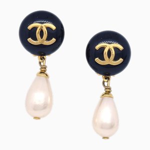 Tear Drop Earrings from Chanel, Set of 2