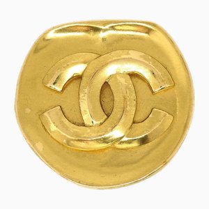 Broche CC en Or de Chanel