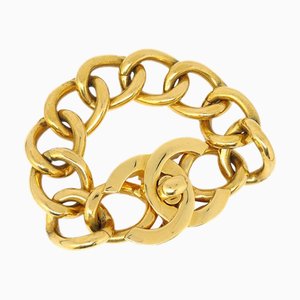 CHANEL 1996 Turnlock Bracciale a catena in oro 96P 58265