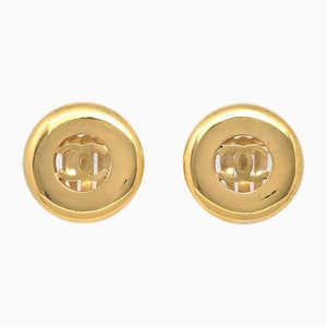 Orecchini CC Cutout in oro di Chanel, set di 2