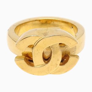 Chanel 2001 Cc Ring #52 160710