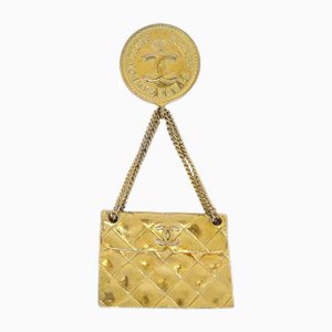 Spilla da borsa in oro di Chanel
