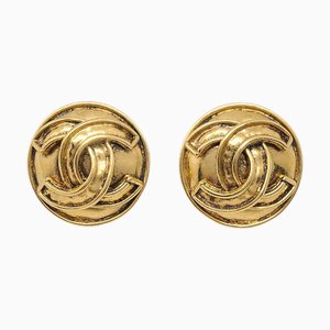 Chanel Ohrstecker Clip-On Gold 94P 151381, 2er Set