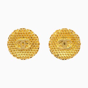 Chanel Ohrstecker Clip-On Gold 96P 131521, 2er Set