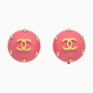 Chanel Ohrstecker Rosa Clip-On 96C 78455, 2er Set