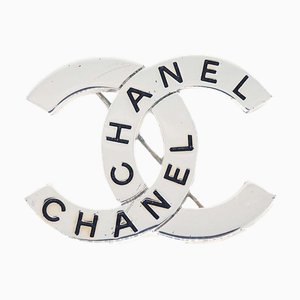 Broche CHANEL CC Argent 98P 112216