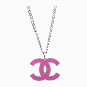Chain Pendant Necklace in Silver from Chanel