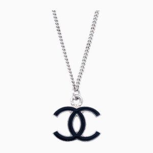 Chain Pendant Necklace in Silver from Chanel