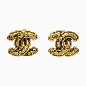 Chanel Cc Ohrringe Clip-On Gold 2433 140320, 2 . Set