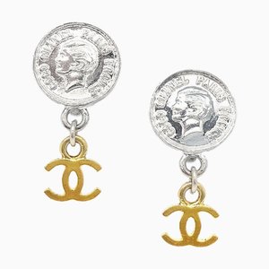 Orecchini pendenti Chanel in oro 97P 28819, set di 2