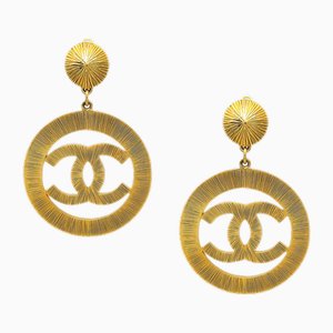 Dangle Hoop Earrings from Chanel, Set of 2