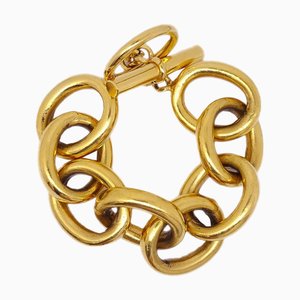 CHANEL Gold Chain Bracelet 19878