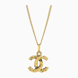 Gold Chain Pendant Necklace from Chanel
